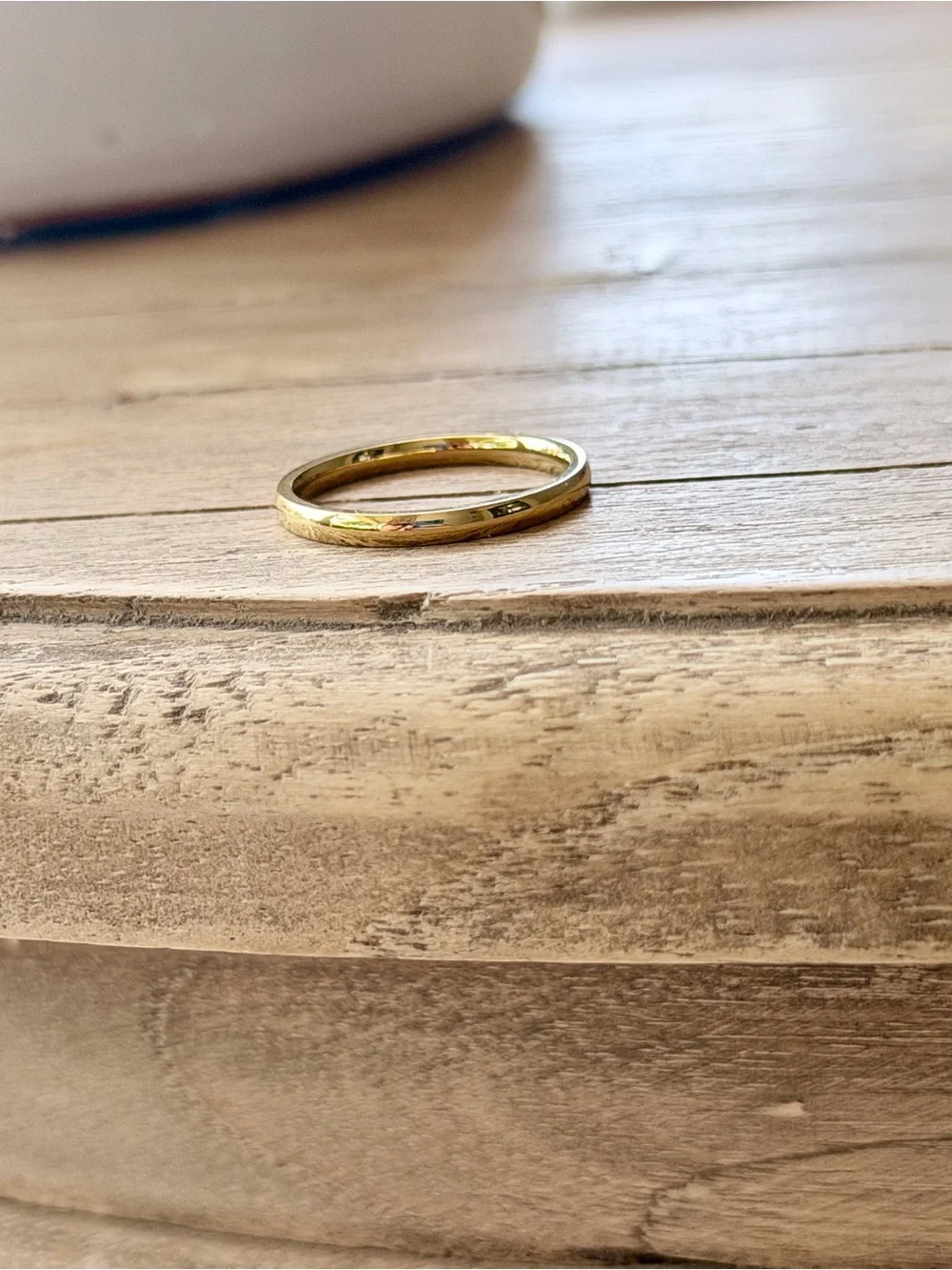 Polished Gold Ring